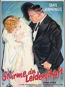 Affiche de Stürme der Leidenschaft, film à voir en streaming sur Pygargue