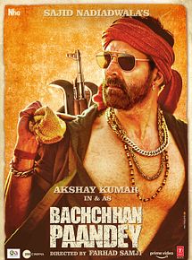 Affiche de Bachchan Pandey, film à voir en streaming sur Pygargue