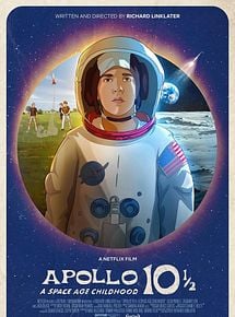 Affiche de Apollo 10 1/2 : Les fusées de mon enfance, film à voir en streaming sur Pygargue