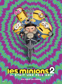 Affiche de Les Minions 2 : Il était une fois Gru, film à voir en streaming sur Pygargue