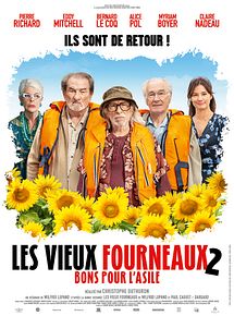 Affiche de Les Vieux fourneaux 2 : bons pour l’asile, film à voir en streaming sur Pygargue