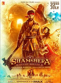 Affiche de Shamshera, film à voir en streaming sur Pygargue