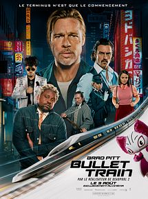 Affiche de Bullet Train, film à voir en streaming sur Pygargue