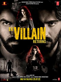 Affiche de Ek Villain : Le retour, film à voir en streaming sur Pygargue