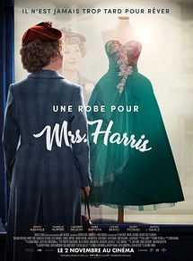 Affiche de Une robe pour Mrs. Harris, film à voir en streaming sur Pygargue
