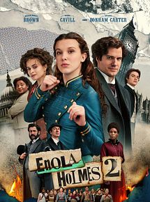Affiche de Enola Holmes 2, film à voir en streaming sur Pygargue