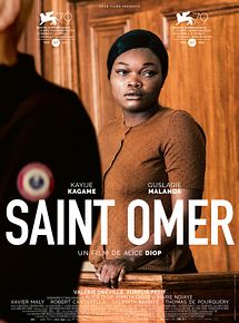Affiche de Saint Omer, film à voir en streaming sur Pygargue