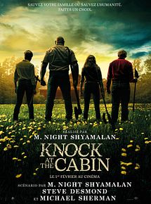 Affiche de Knock at the Cabin, film à voir en streaming sur Pygargue