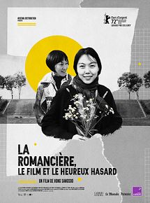 Affiche de La Romancière, le film et le heureux hasard, film à voir en streaming sur Pygargue