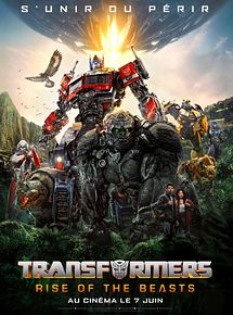 Affiche de Transformers: Rise Of The Beasts, film à voir en streaming sur Pygargue