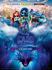 Affiche de Ruby, l'ado Kraken, film à voir en streaming sur Pygargue