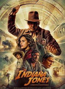 Affiche de Indiana Jones et le Cadran de la Destinée, film à voir en streaming sur Pygargue
