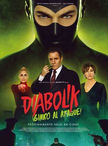 Affiche de Diabolik - Ginko all'attacco!, film à voir en streaming sur Pygargue