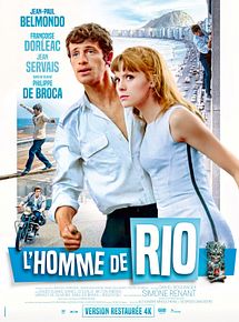 Affiche de L'Homme de Rio, film à voir en streaming sur Pygargue