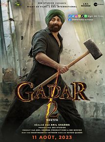 Affiche de Gadar 2, film à voir en streaming sur Pygargue
