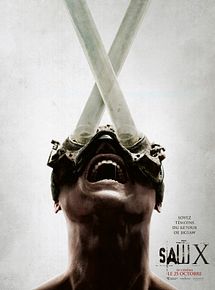 Affiche de Saw X, film à voir en streaming sur Pygargue