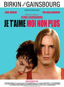 Affiche de Je t'aime moi non plus, film à voir en streaming sur Pygargue