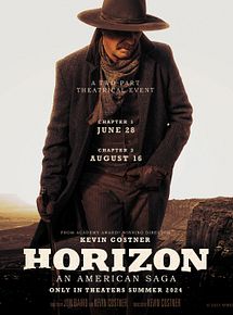 Affiche de Horizon : une saga américaine Chapitre 2, film à voir en streaming sur Pygargue