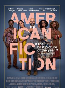 Affiche de American Fiction, film à voir en streaming sur Pygargue
