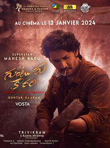 Affiche de Guntur Kaaram, film à voir en streaming sur Pygargue