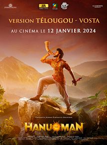 Affiche de Hanu Man, film à voir en streaming sur Pygargue