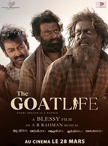 Affiche de The Goat Life, film à voir en streaming sur Pygargue