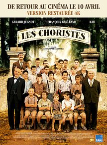 Affiche de Les Choristes, film à voir en streaming sur Pygargue