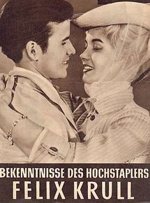 Affiche de Les Confessions du Chevalier d'industrie Felix Krull, film à voir en streaming sur Pygargue
