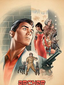 poster de la série Archer (2009) Saison 7