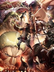 poster de la série L'Attaque des Titans Saison 3