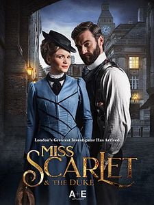 poster de la série Miss Scarlet, détective privée Saison 7