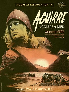 poster de Aguirre, la colère de Dieu