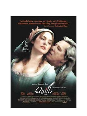 poster de Quills - la plume et le sang