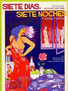 poster de Siete dias, siete noches (7 jours, 7 nuits)