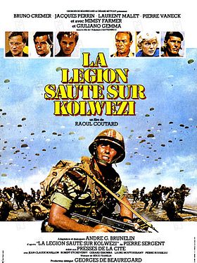 poster de La Légion saute sur Kolwezi