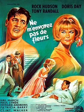 poster de Ne m'envoyez pas de fleurs