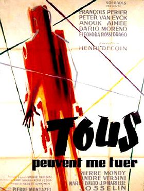 poster de Tous peuvent me tuer