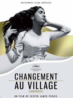 poster de Gamperaliya changement au village