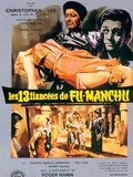 poster de Les Treize Fiancées de Fu-Manchu
