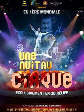 poster de Une nuit au cirque 3D