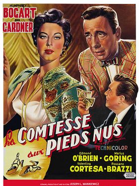 poster de La Comtesse aux pieds nus