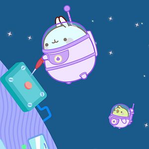 Photo Molang au cinéma !