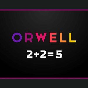 Photo Orwell: 2+2=5
