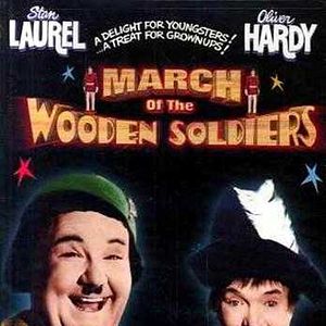 Photo Laurel et Hardy : La marche des soldats de bois
