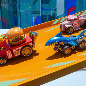 Photo Hot Wheels Let's Race