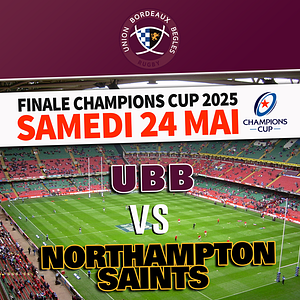 Photo Finale Champions Cup : Northampton – UBB