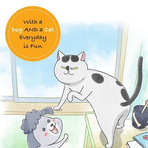 Photo With a Dog AND a Cat, Every Day is Fun