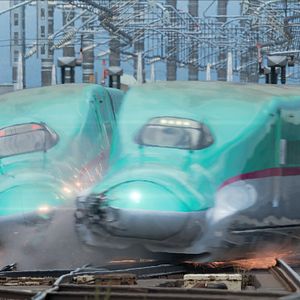 Photo Bullet Train Explosion