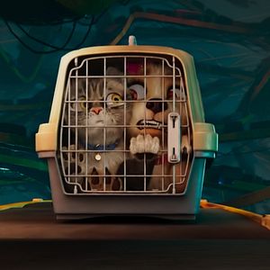 Photo Gracie and Pedro: Pets to the Rescue