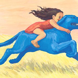 Photo Chien bleu et autres belles histoires de l'école des loisirs